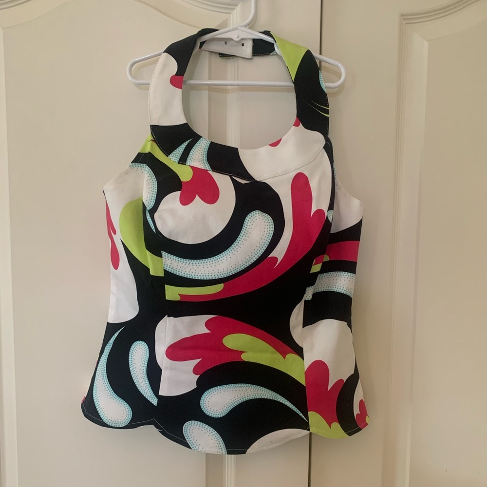 Etcetera halter top